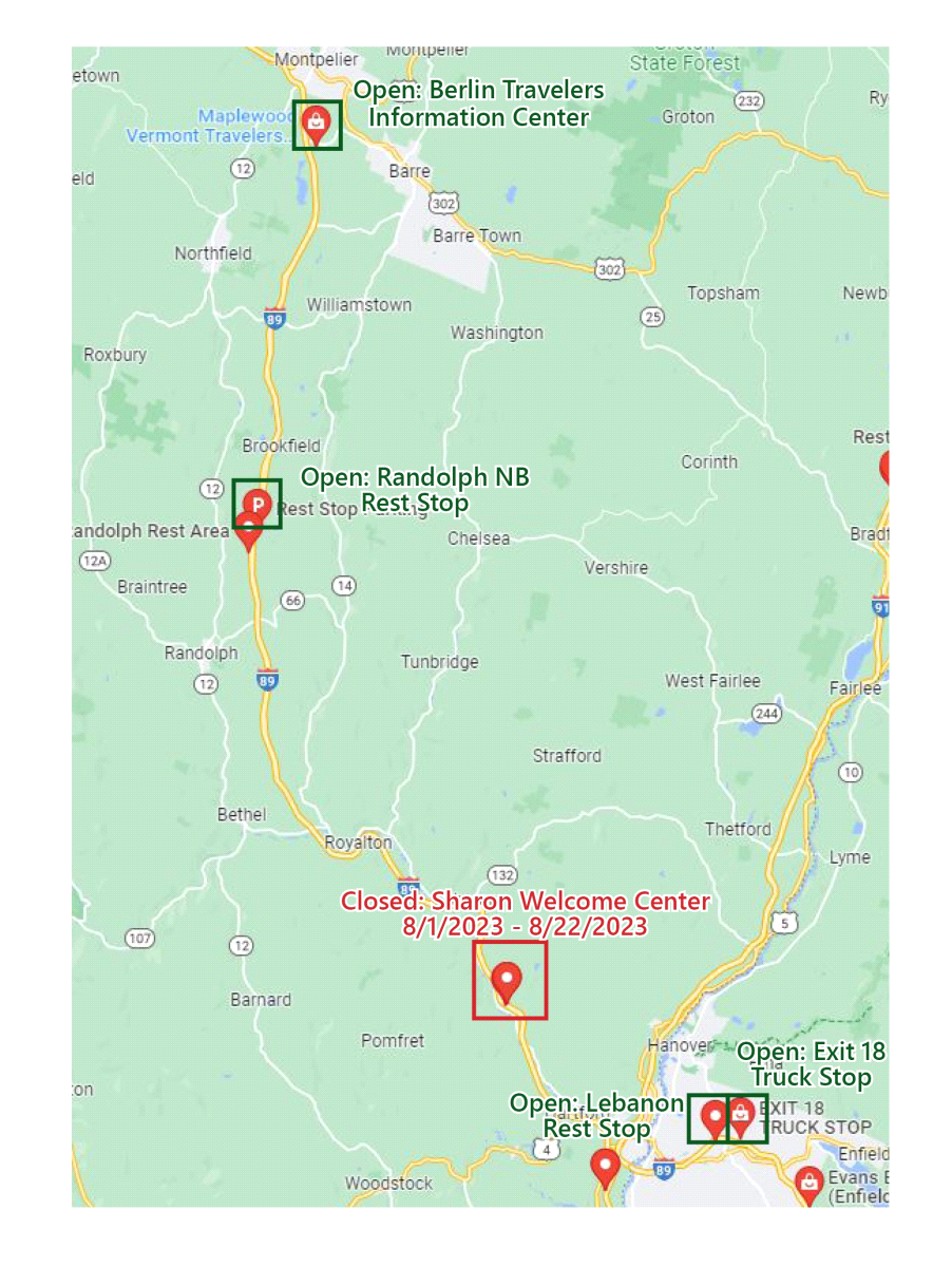 SHARON I89 Factsheet Vermont Agency of Transportation